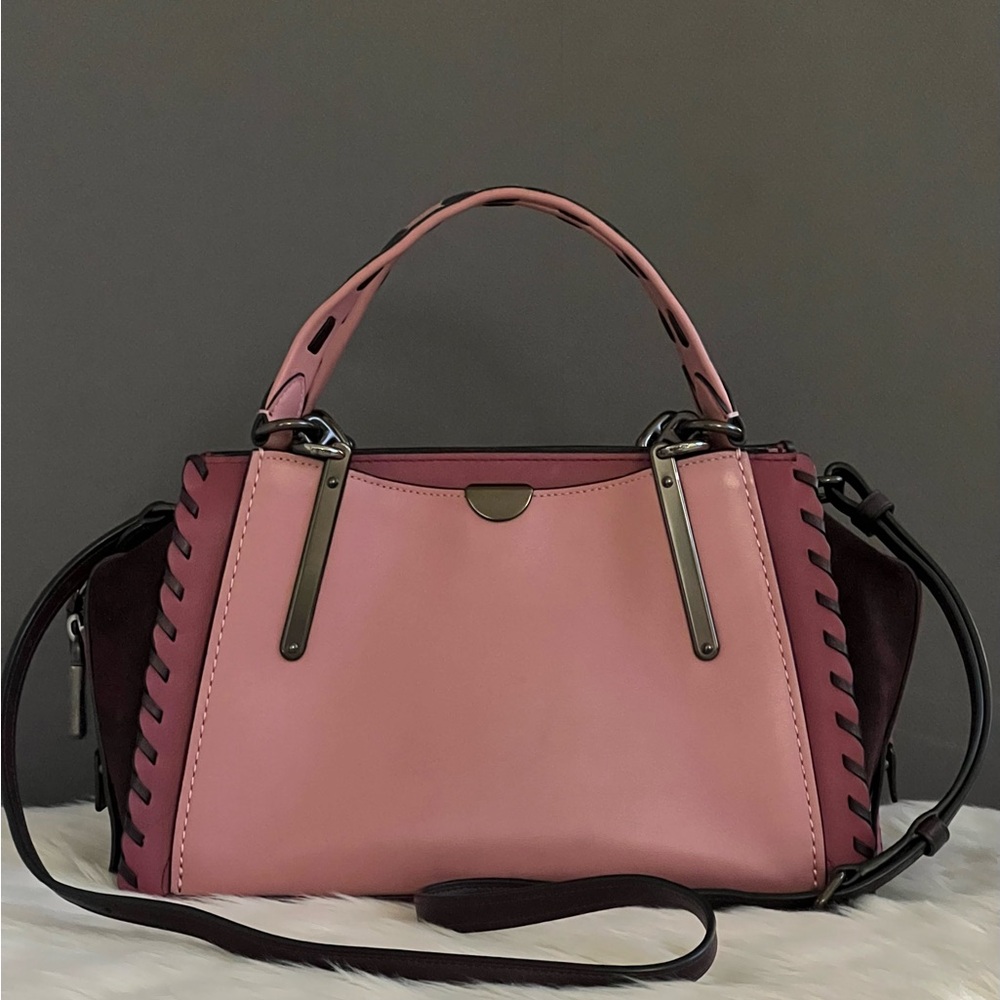 💰SOLD - 78146 - Coach Dreamer In Colorblock With Whipstitch - Picture 5 of 11